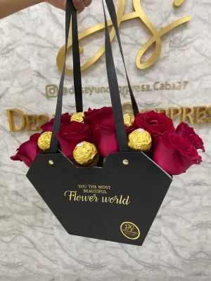 Detalle de rosas  - Cartera Flower